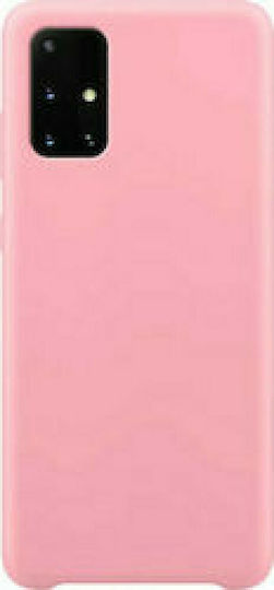 Soft Matt 2.0mm Back Cover Σιλικόνης 2mm Ροζ (Galaxy S21 Ultra 5G)