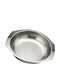 Sunnex Inox Salad Bowl Silver 25x25cm