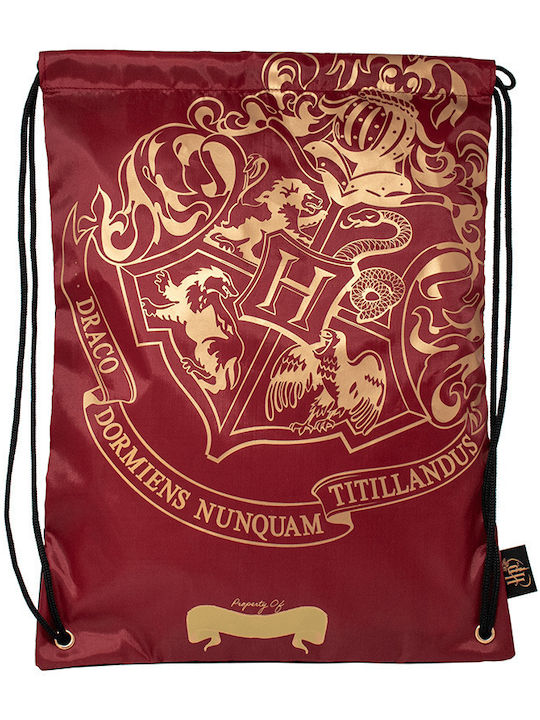 Blue Sky Studios Harry Potter Παιδική Τσάντα Πουγκί Μπορντό 17εκ. Blue Sky Studios Harry Potter Παιδική Τσάντα Πουγκί Μπορντό 17εκ.