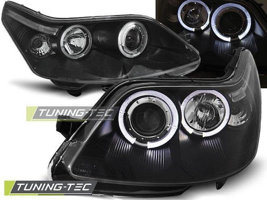 Tuning-Tec Front Lights Angel Eyes for Citroen C4 2pcs