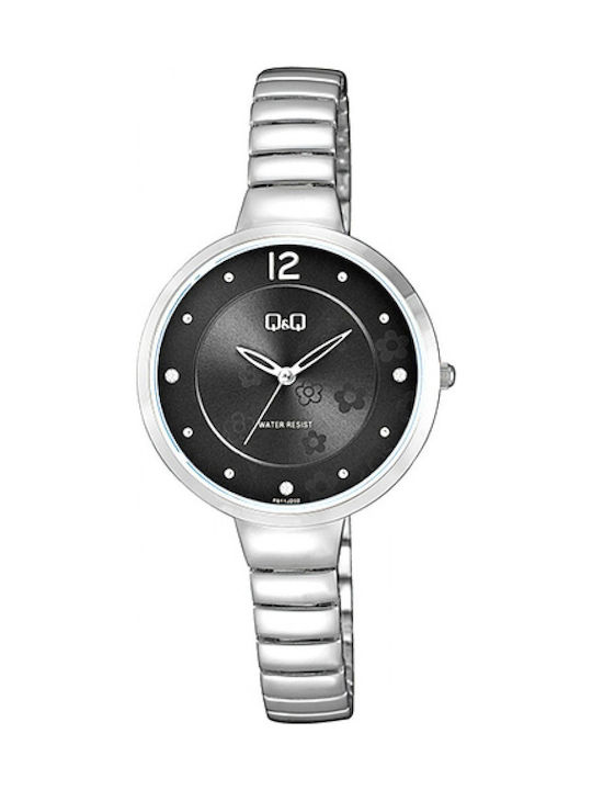 Q&Q Watch with Silver Metal Bracelet