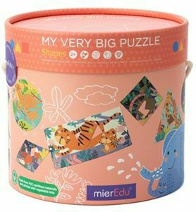 Kinderpuzzle My Very Big Animals für 3+ Jahre alt+ Jahre 26pcs Mieredu
