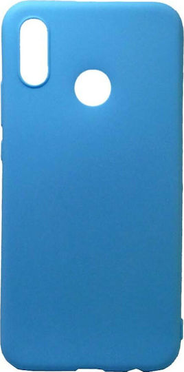 Matt Back Cover Silicon Albastru deschis (Huawei P Smart Z)