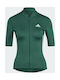 adidas Short Sleeves Cycling Jersey Green