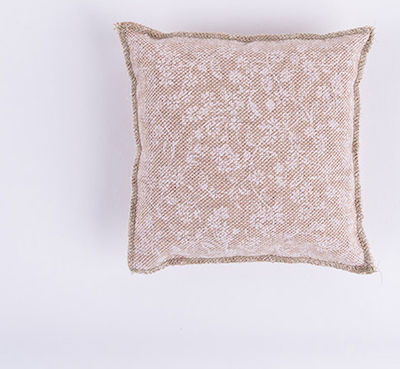 Christening Favor with Cushion Λουλούδια made of Fabric