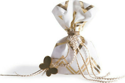 Christening Favor in Pouch made of Fabric