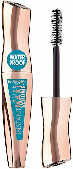 24Ore Instant Maxi Mascara Αδιάβροχη Black 12ml