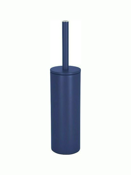 Dimitracas Akira Metallic Toilet Brush Blue