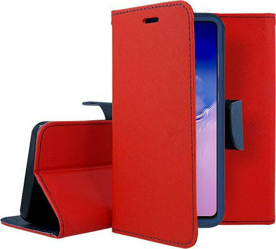 Fancy Book Δερματίνης Κόκκινο (Xiaomi Mi 10 / Mi 10 Pro)