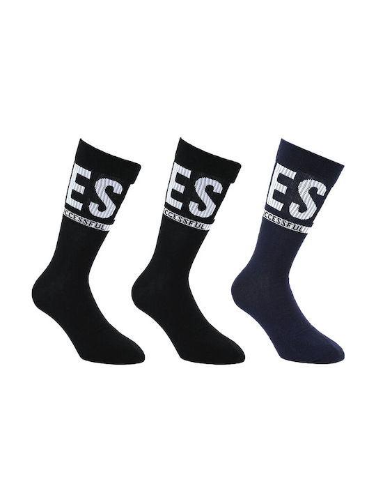 Diesel Men's Socks Black / Blue 3Pack