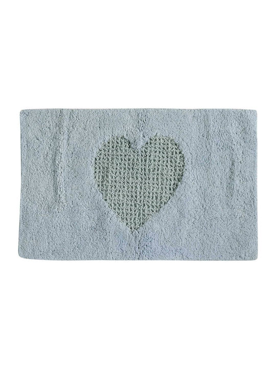 Das Home Bath Mat Cotton 0576 420760900576 Blue 60x90cm