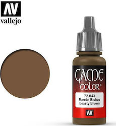 Acrylicos Vallejo Game Brown 18ml