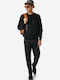 Trousers Chino Elastic in Regular Fit Black