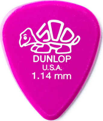 Dunlop Πένα Κιθάρας Delrin 500 Pick Πάχους 1.14mm Συσκευασία 1τμχ