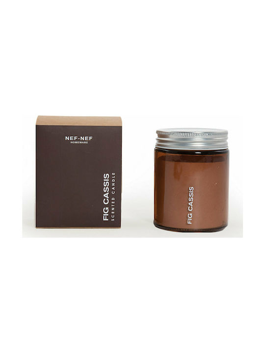 Nef-Nef Homeware Duftkerze Gefäß mit Duft Feigen-Cassis Coffee 220gr 1Stück