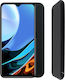 Volte-Tel Camera Guard Back Cover Silicone Black (Redmi 9T)