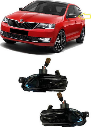 Φλας Led για Skoda Rapid 2012 / Fabia 2014 / Seat Toledo 2012 2τμχ