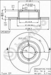 Brembo Σετ Δισκόπλακες Εμπρός 2τμχ Brembo Σετ Δισκόπλακες Εμπρός 2τμχ