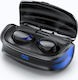 Devia Joy A9 In-ear Bluetooth Handsfree Earphones with Charging Case Black