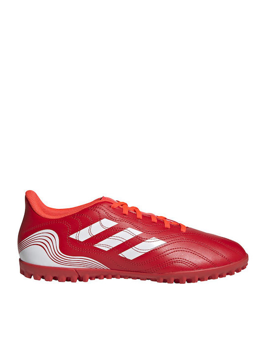 Adidas Copa Sense.4 TF Χαμηλά Ποδοσφαιρικά Παπούτσια με Σχάρα Red / Cloud White / Solar Red