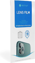 Bestsuit Flexible Hybrid Glass Camera Lens Protecție Cameră Tempered Glass Transparent pentru Galaxy Note 20