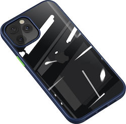Usams Janz Back Cover Plastic 2mm Albastru (iPh...
