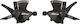 Shimano Altus SL-M2010 Лост за смяна на скорости Скорости на велосипед 3 х 9SP
