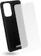 Egoboo Tempered Glass & Rubber Back Cover Σιλικ...