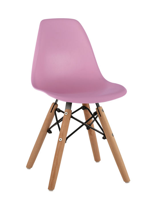 Kids Chairs Twist Kid Pink 30.5x33x59cm 4pcs
