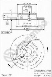 Brembo Set Bremsscheiben Vorderseite 2 Stück Brembo Set Bremsscheiben Vorderseite 2 Stück