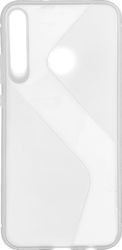 Hurtel S-Case Flexible Silicone Back Cover Transparent (Huawei P40 Lite E)