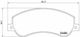 Brembo Σετ Τακάκια Πίσω για Ford Transit / Tourneo