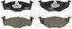 Brembo Brake Pad Front for Seat Arosa Skoda Fabia / Praktik / Roomster Volkswagen Fox / Lupo / Polo