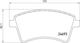 Brembo Σετ Τακάκια Πίσω για Ford Express Mercedes-Benz Citan Renault Kangoo / Express