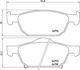Brembo Σετ Τακάκια Πίσω για Honda Accord