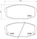 Brembo Brake Pad Front for Hyundai Kona / i30 Kia Carens / Soul