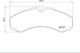 Brembo Bremsbelag Hinten für Audi A6