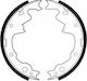 Ferodo Brake Shoe Set Rear for Jeep Wrangler