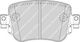 Ferodo Brake Pad Rear for Audi A1 Seat Alhambra / Leon Skoda Octavia Volkswagen Caddy
