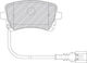 Ferodo Brake Pad Rear for Volkswagen Transporter / T5