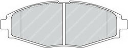 Ferodo Brake Pad Front for Daewoo Matiz