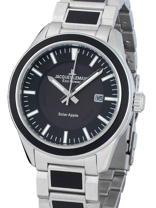 Jacques Lemans Men's Watch 40mm Battery with Si...