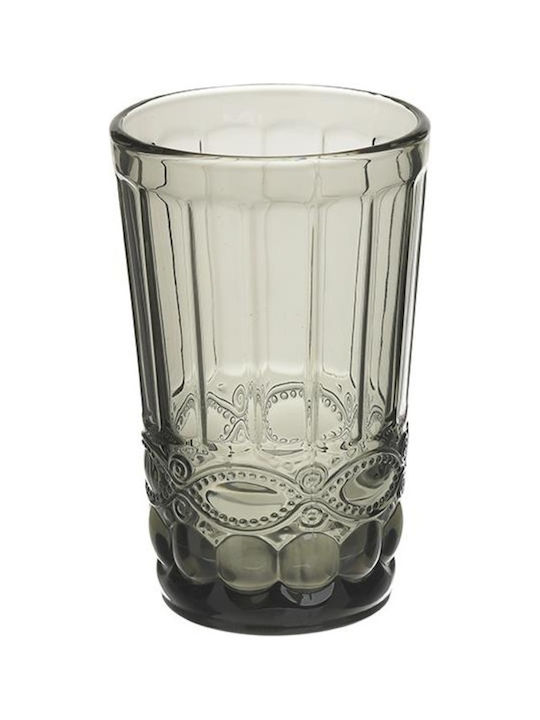 Click Set de pahare pentru apa din Sticlă în Culoarea Gri 310ml 6buc