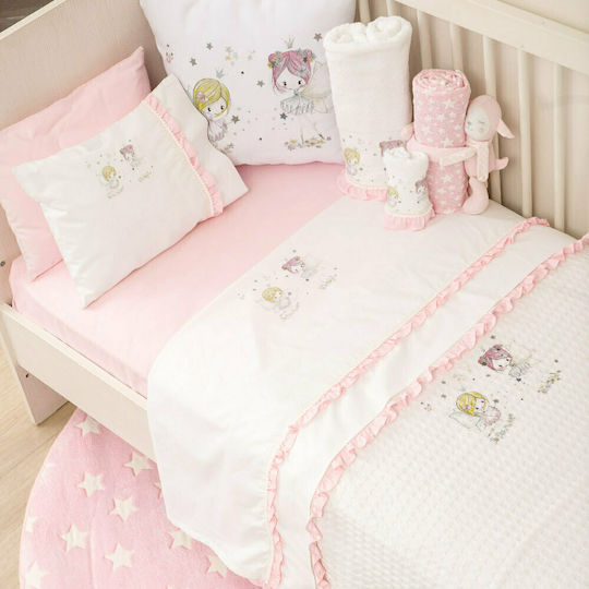 Borea Față De Pernă Decorativă Pentru Copii Magic Albă 45x45cm