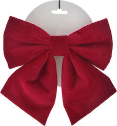 Iliadis Christmas Fabric Bow Figure Red 20x22x20cm 4pcs