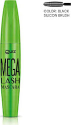 Quiz Mega Lash Mascara Mascara for Length Black 8gr Quiz Mega Lash Mascara Mascara for Length Black 8gr