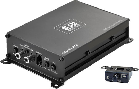Blam RA 251 D Car Audio Amplifier 1 Channel Class D