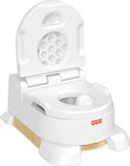 Fisher Price Potty Vas cu Sunete & Capac Alb