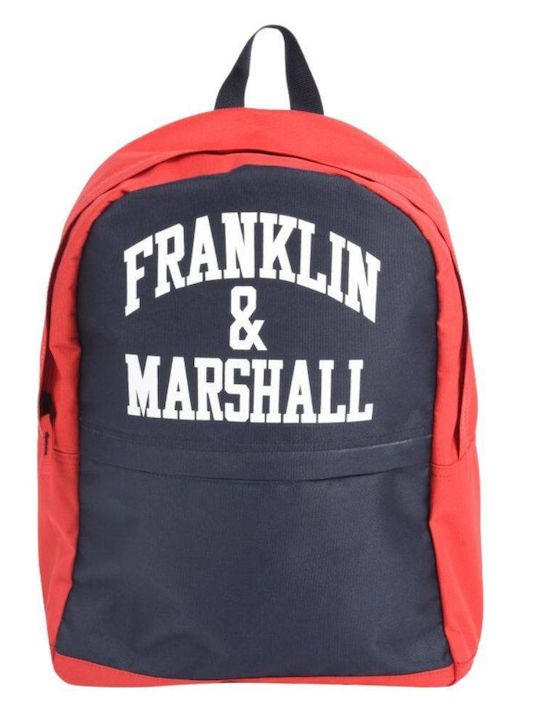 Franklin & Marshall Σχολική Τσάντα Πλάτης Νηπιαγωγείου σε Μπλε χρώμα