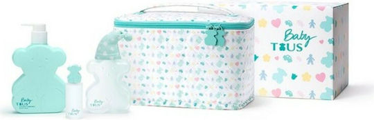 Tous Baby Elektrische Gitarren Kinder Eau de Toilette mit Reiseflasche 15ml, Körperlotion 250ml & Kulturtasche 100ml
